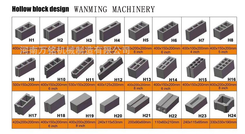 Economical and practical cement brick making machine, small burn-free hollow brick machine