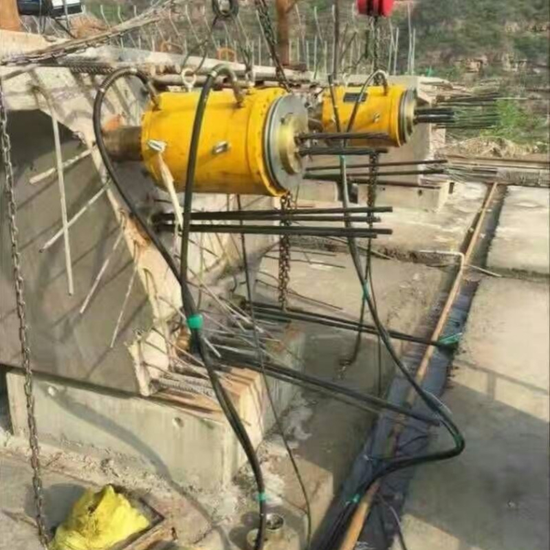 Hydraulic Cylinder Hollow Jack 100 Ton 250 Ton 300 Ton 500 Ton Post Tension Hollow Ram Jacks