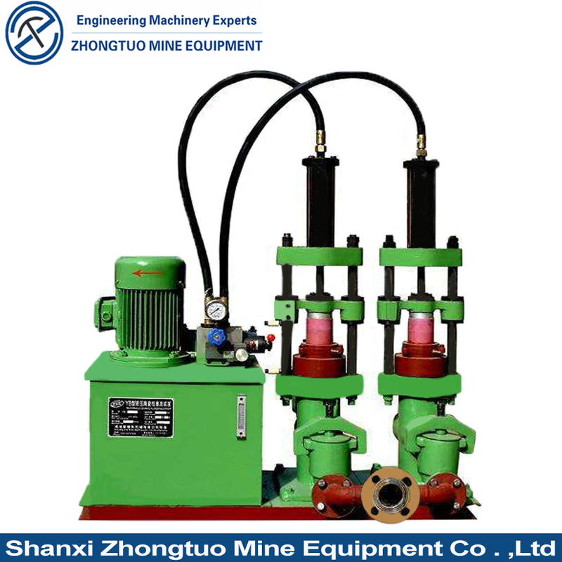 YB200 Hydraulic High Pressure Sewage Slurry Plunger Piston Pump For Stone Wastewater