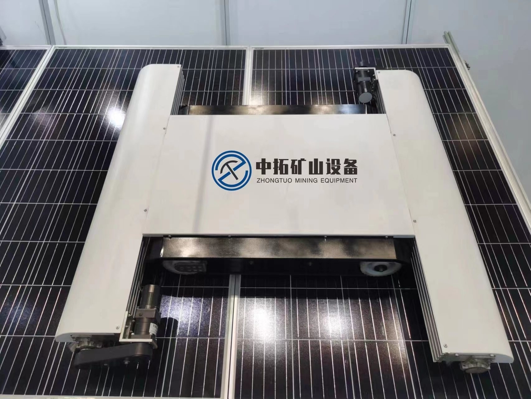 Photovoltaic Panel cleaning robot Remote Control Tracked Solar Panel Cleaner