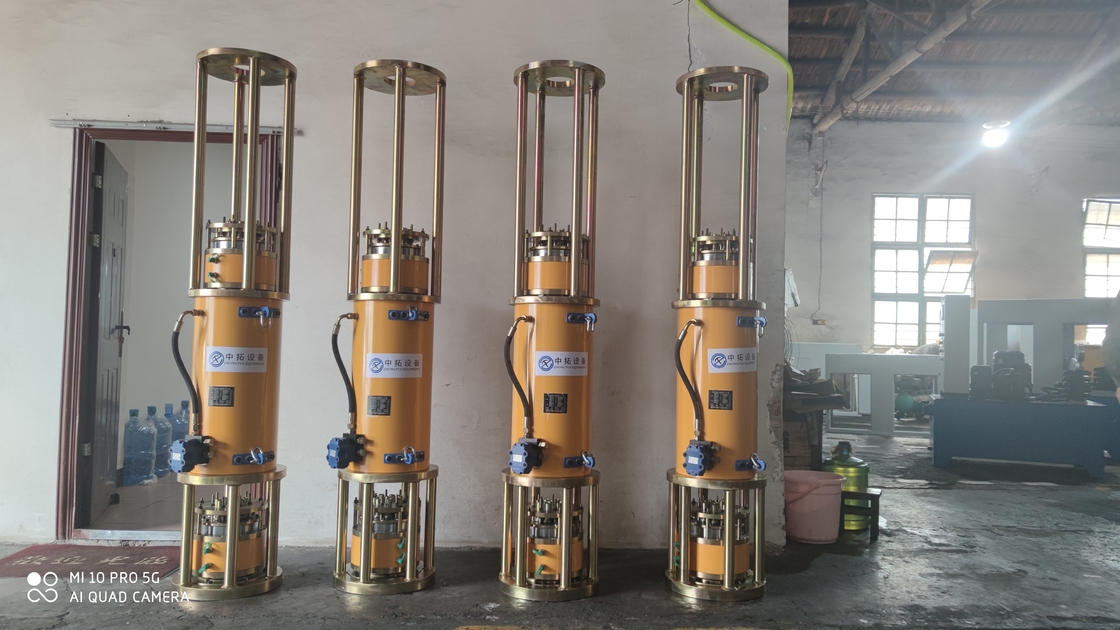 50 100 200 500 Ton Steel Strand Hydraulic Jack Hydraulic Synchronous Lifting Jack System For Sale