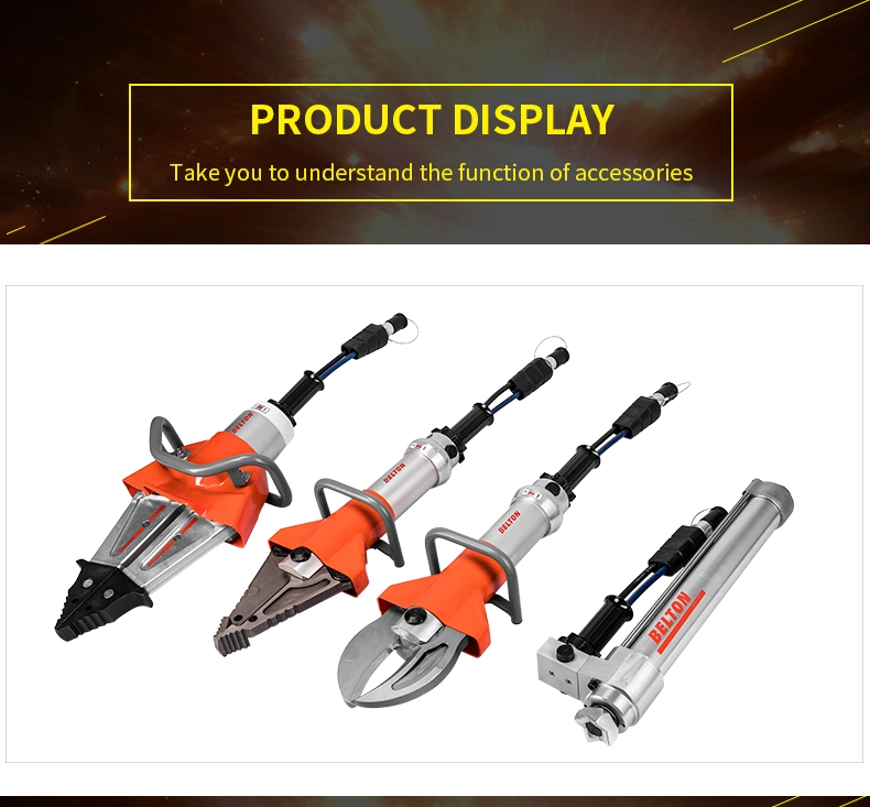 Hydraulic Combi Tool 72MPa Battery Hydraulic Cutter and Spreader