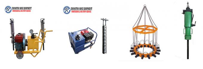 Ultra Huge Rock Splitter Mounted with Excavator