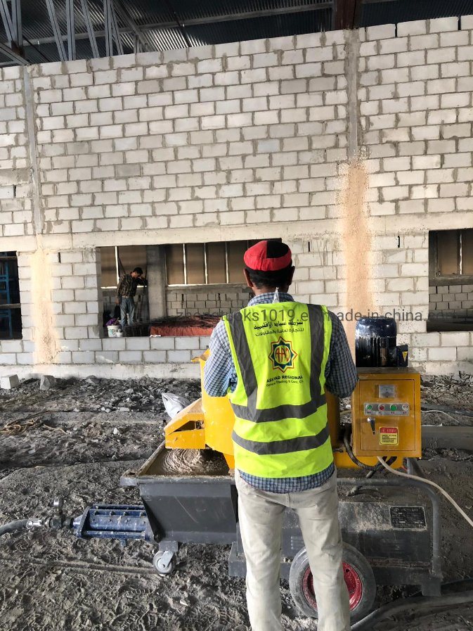 Cement Motar Wall Plastering Machine